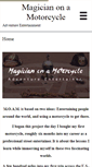Mobile Screenshot of magicianonamotorcycle.com